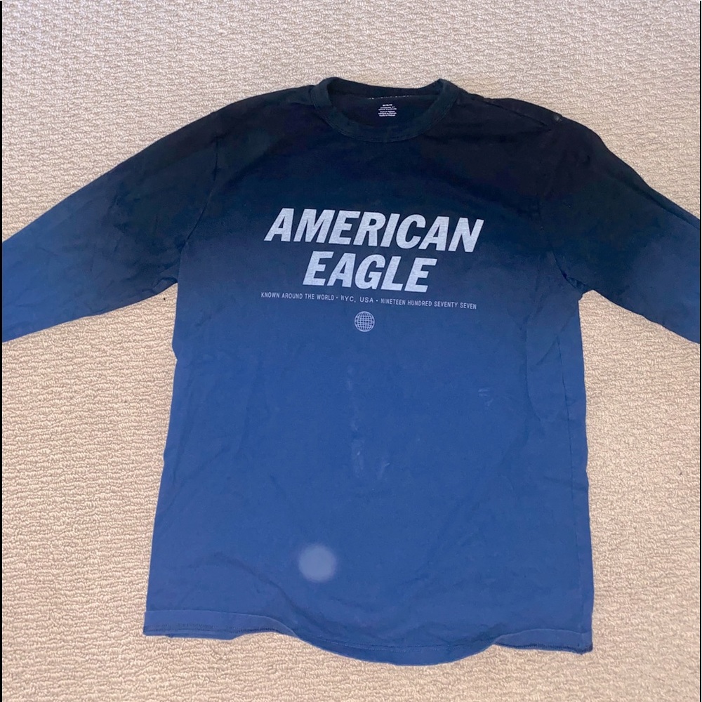 American eagle men’s tie die shirt